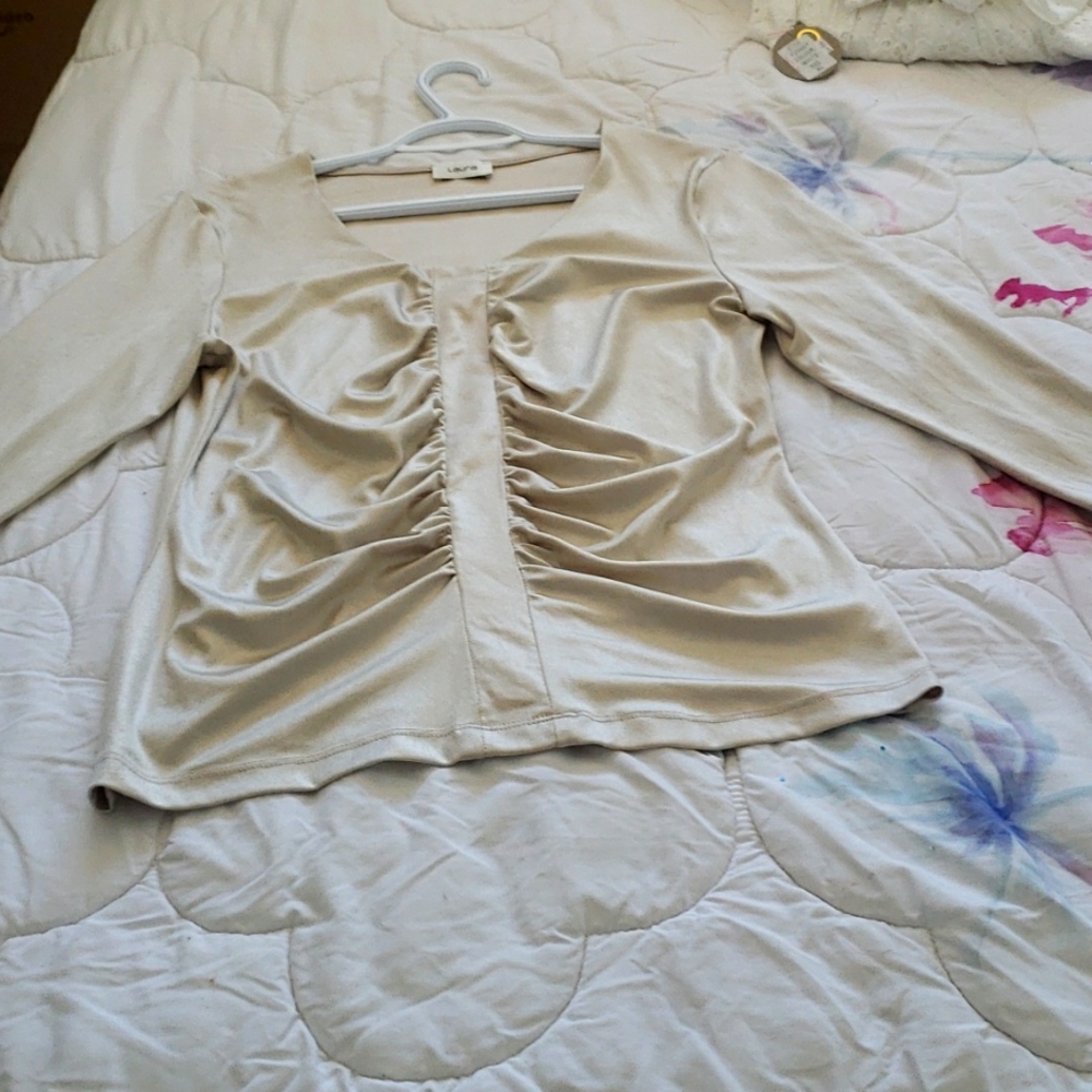 Beige Blouse